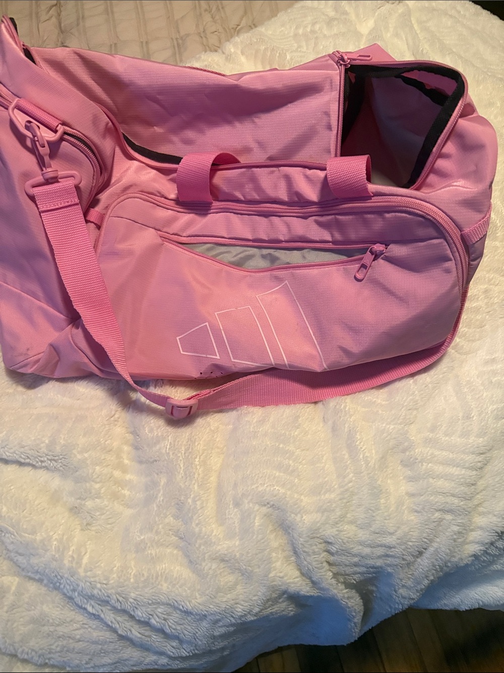 Pink Women's Duffel Bag - Athletic Carryall